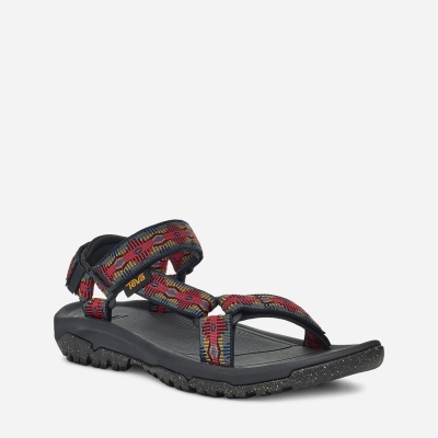 Teva Hurricane XLT2 - Men's Teva Sandals - Black / Red | India (RVWE20341)